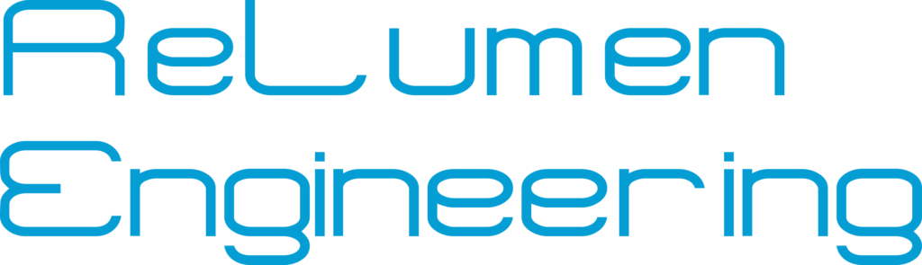 Relumen Stacked Blue White